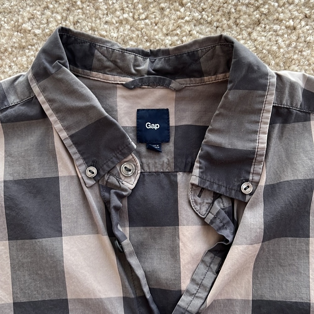 Checkered Button Down - Picture 3 of 5